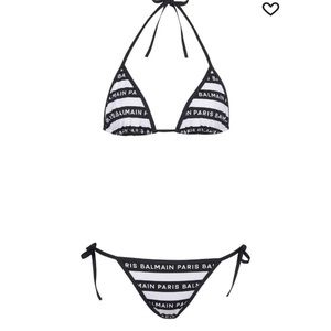 AUTHENTIC BALMAIN TWO PIECE SWIMSUIT
